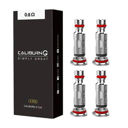 Uwell Caliburn G & G2 Replacement Coils 0.8 Ohm (4pk)