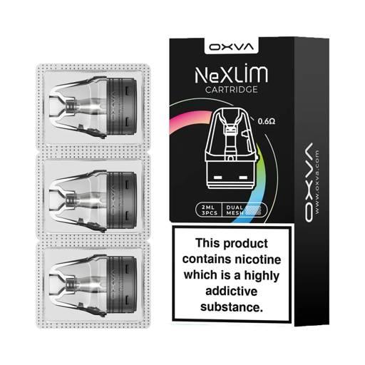 OXVA NeXlim Replacement Pods 0.6 ohm RDTL (3pk)