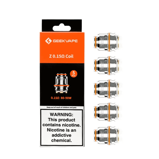 GeekVape Zeus Z Replacement Coils 0.15 (5pk)