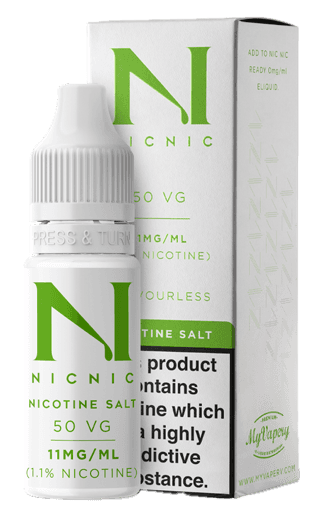 Nic Nic Nicotine Salt Shot Flavourless Nic Salt 11mg Nic Shot