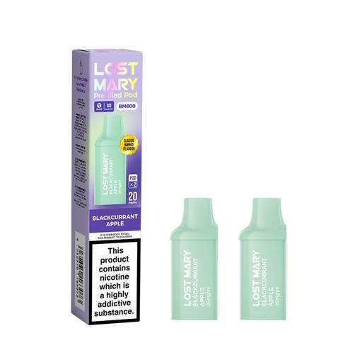 Lost Mary BM600 Prefilled Vape Pods Blackcurrant Apple