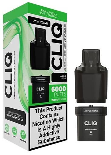 Avomi CLIQ Prefilled Pods Apple Pear