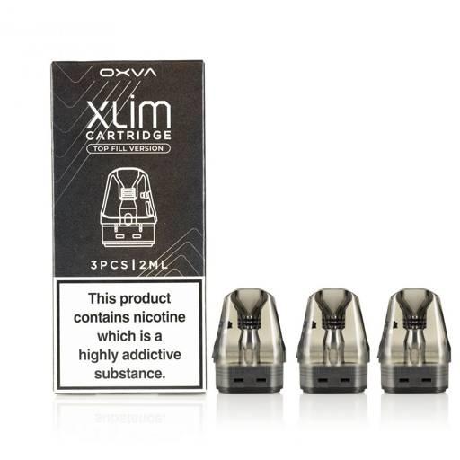 OXVA Xlim V3 Replacement Pod Cartridges Refillable Pods 0.6 ohm (3pk)