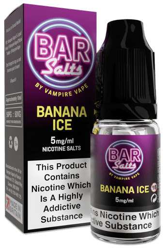 Vampire Vape Bar Salts Banana Ice 5mg