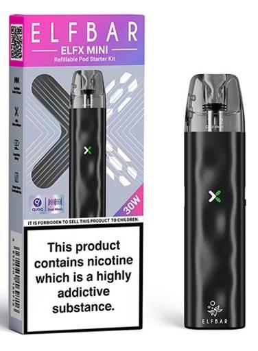 Elf Bar ELFX Mini Pod Vape Kit Black

