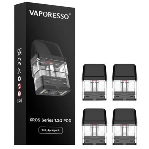 Vaporesso Xros Replacement Pods Refillable Pods 1.2 ohm (4pk)