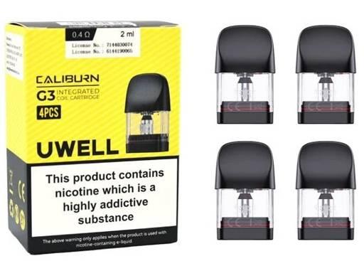 Uwell Caliburn G3 Replacement Pods 0.4 ohm (4pk)