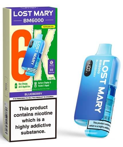 Lost Mary BM6000 Prefilled Pod Kit Blueberry 