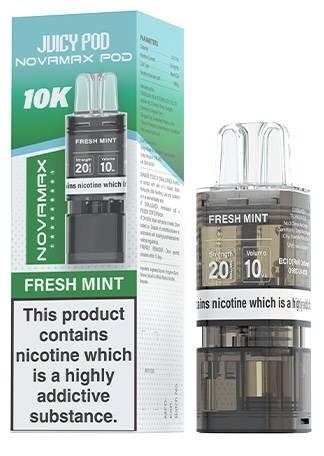 Juicy Pod Novamax 10K Prefilled Pods Fresh Mint