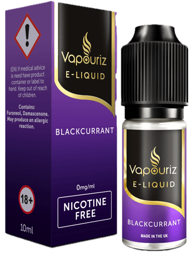 Vapouriz Premium E-liquids Blackcurrant 6mg