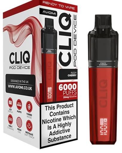 Avomi CLIQ Prefilled Pod Kit Fizzy Cherry