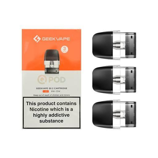 Geekvape Q Replacement Pods Q pod 1.2 ohm