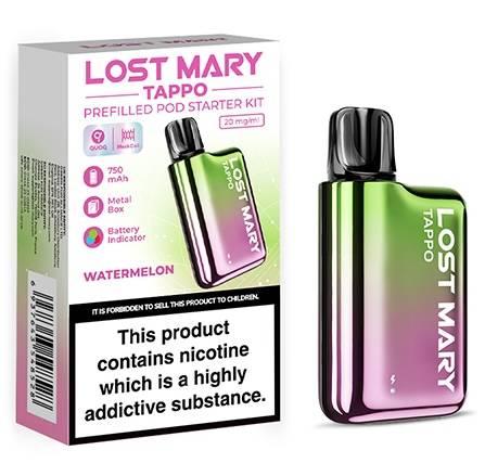 Lost Mary Tappo Pod Kit Green Pink (Watermelon)