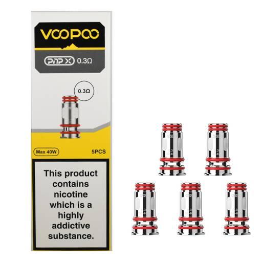 VooPoo PnP X Replacement Coils 0.3 (5pk)