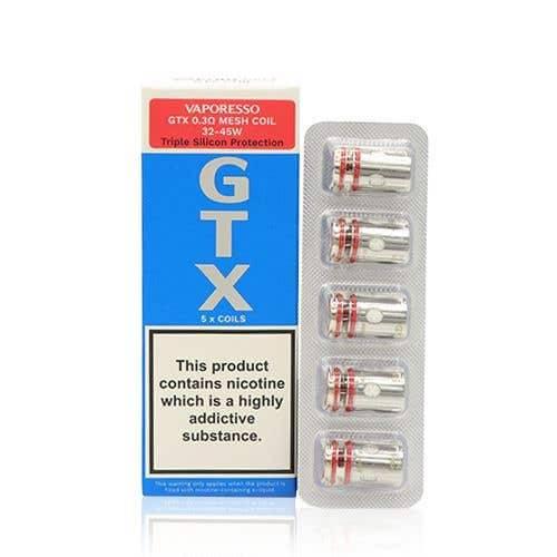 Vaporesso GTX Replacement Coils 0.3 (5pk)