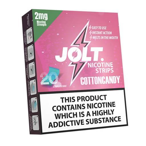 JOLT Nicotine Strips Cotton Candy 2mg