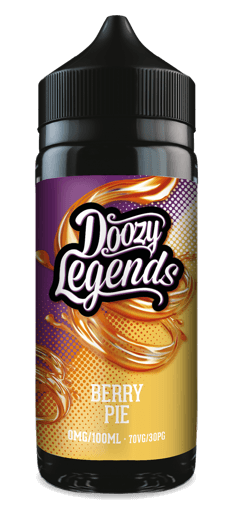 Doozy Legends Shortfill E-Liquids Berry Pie 100ml