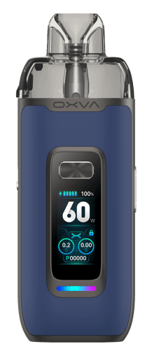 Oxva Vprime Pod Vape Kit Blue Leather