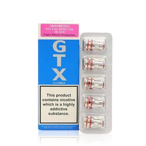Vaporesso GTX Replacement Coils 0.4 (5pk)