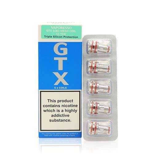 Vaporesso GTX Replacement Coils 0.8 (5pk)
